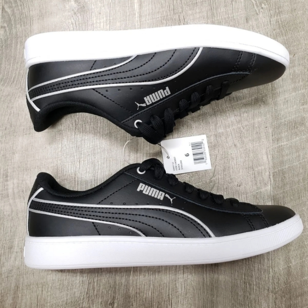 🆕️ Puma Vikky V2 Leather Sneaker👟 Sz 6 Woman - Picture 3 of 11